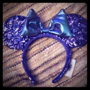 Purple Minnie Ears
